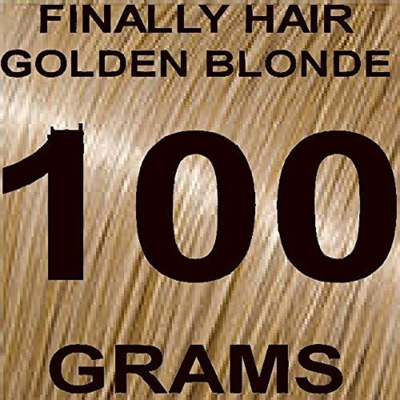 (Golden Blonde) - Finally Hair Building Fibre Refill 100 Grammes Golden Blond Hair Loss Concealer by Finally Hair (Golden Blonde) image number 2