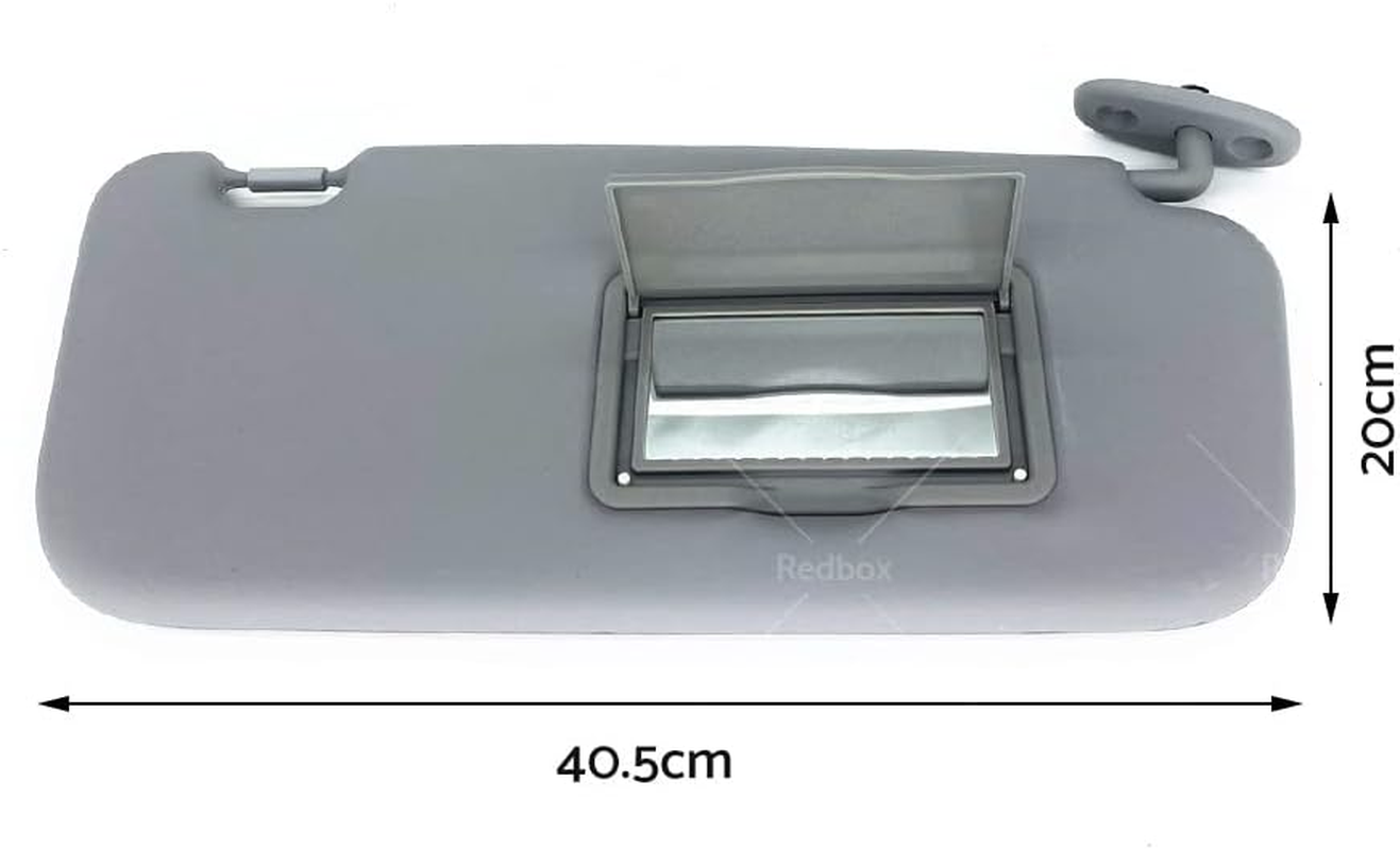 MAX COOL Right Side Driver Side Car Sun Visor Replacement Compatible with Hyundai Getz 2002-2011 image number 6