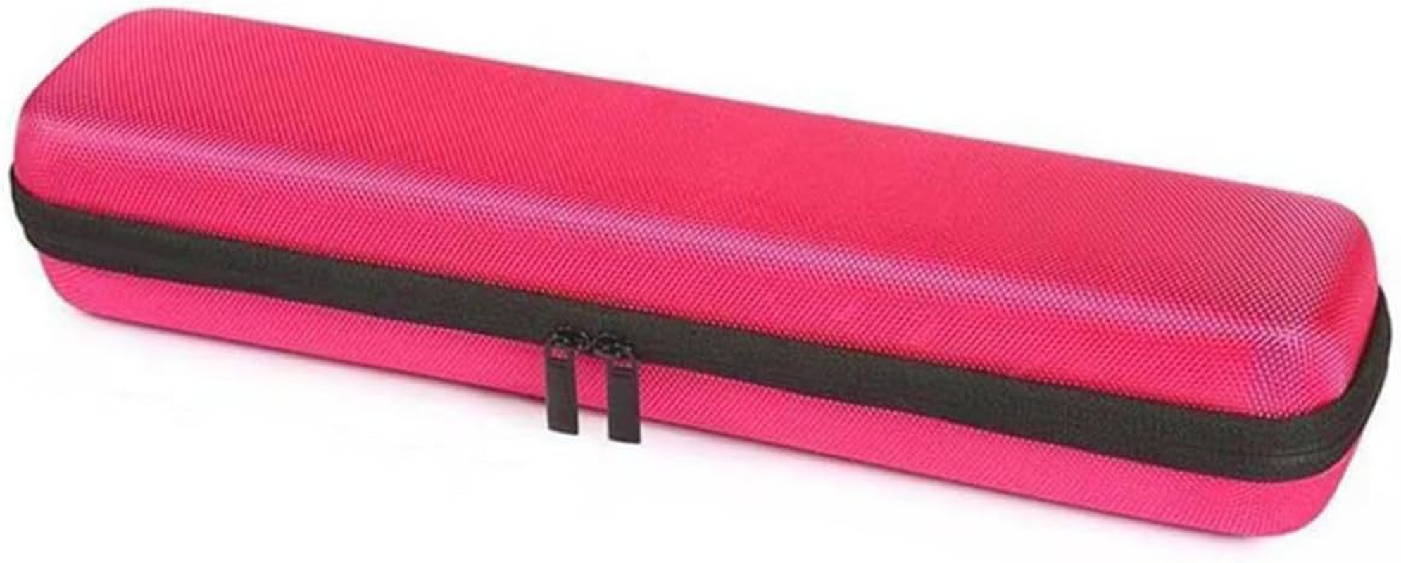 Happyyami Hard Shell Hair Curler and Straightener Storage Case, Portable Travel Pouch with Heat Resistance, Pink Compact Organizer for Hair Styling Tools and Accessories image number 1