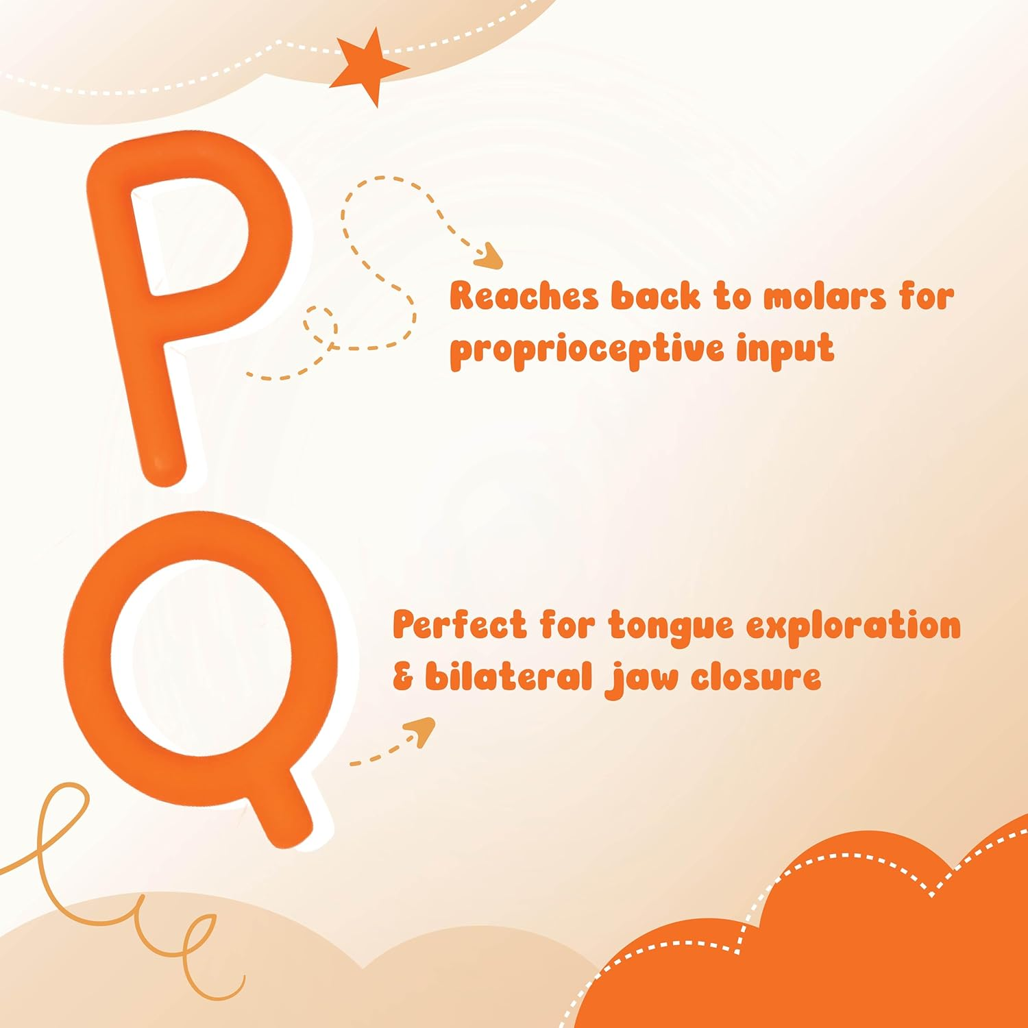 (Pack of 1) - P'S and Q'S CHEWY TUBE