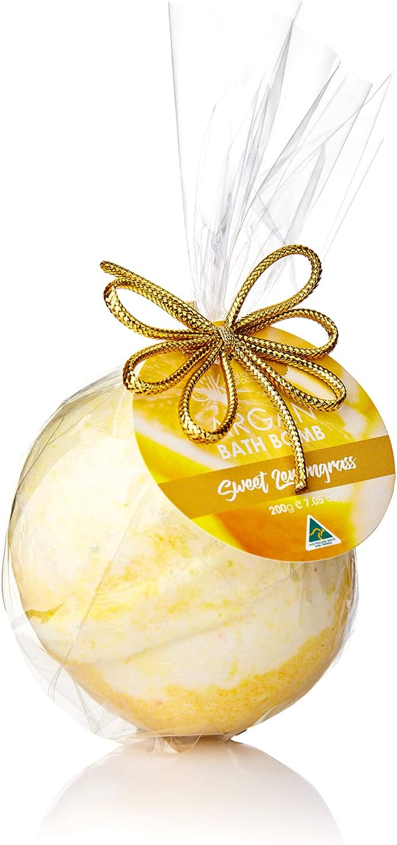 Silk Oil of Morocco Sweet Lemongrass Argan Bath Bomb