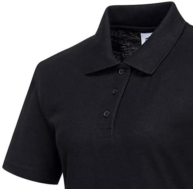 Portwest B209 Naples Women'S Polo Workwear Shirt Black, L image number 1
