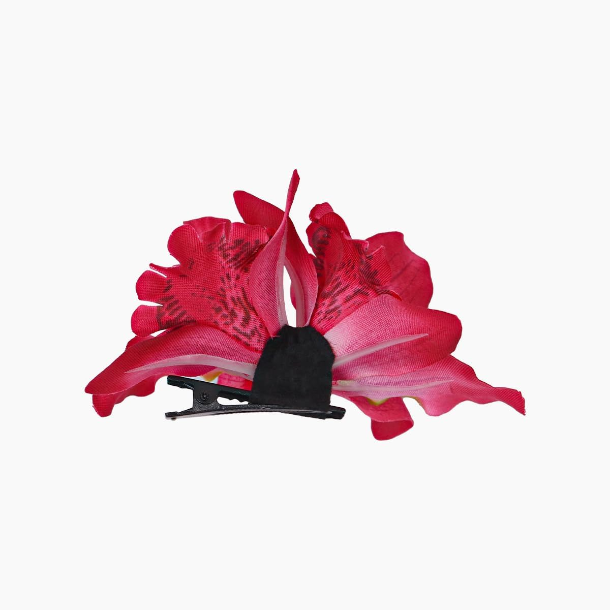 VOANZO 12 Pack Flower Hairpin Multicolor Double Orchid Flower Hair Clip Fancy Dress Accessory for Lady Women Girls Bridal Wedding Party Beach Hair Style Accessories image number 5