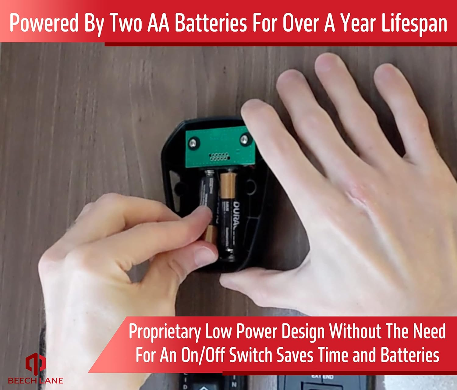 Beech Lane Wireless RV Leveling System, Made in the USA, User-Friendly Phone App with Real-Time Precise Leveling Measurements, Advanced Wireless Camper Leveler, Included AA Batteries, Patent Pending image number 4