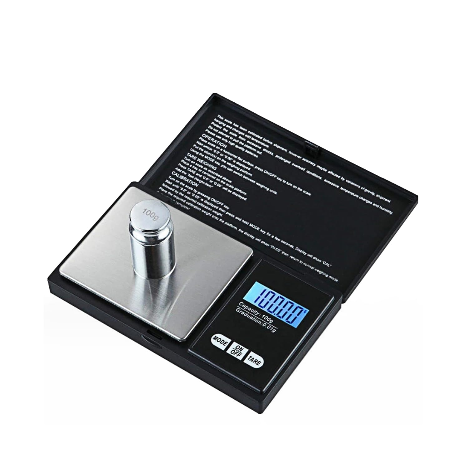 Electronic Pocket Mini Digital Gold Jewellery Weighing Scales 0.1 To1000G image number 4