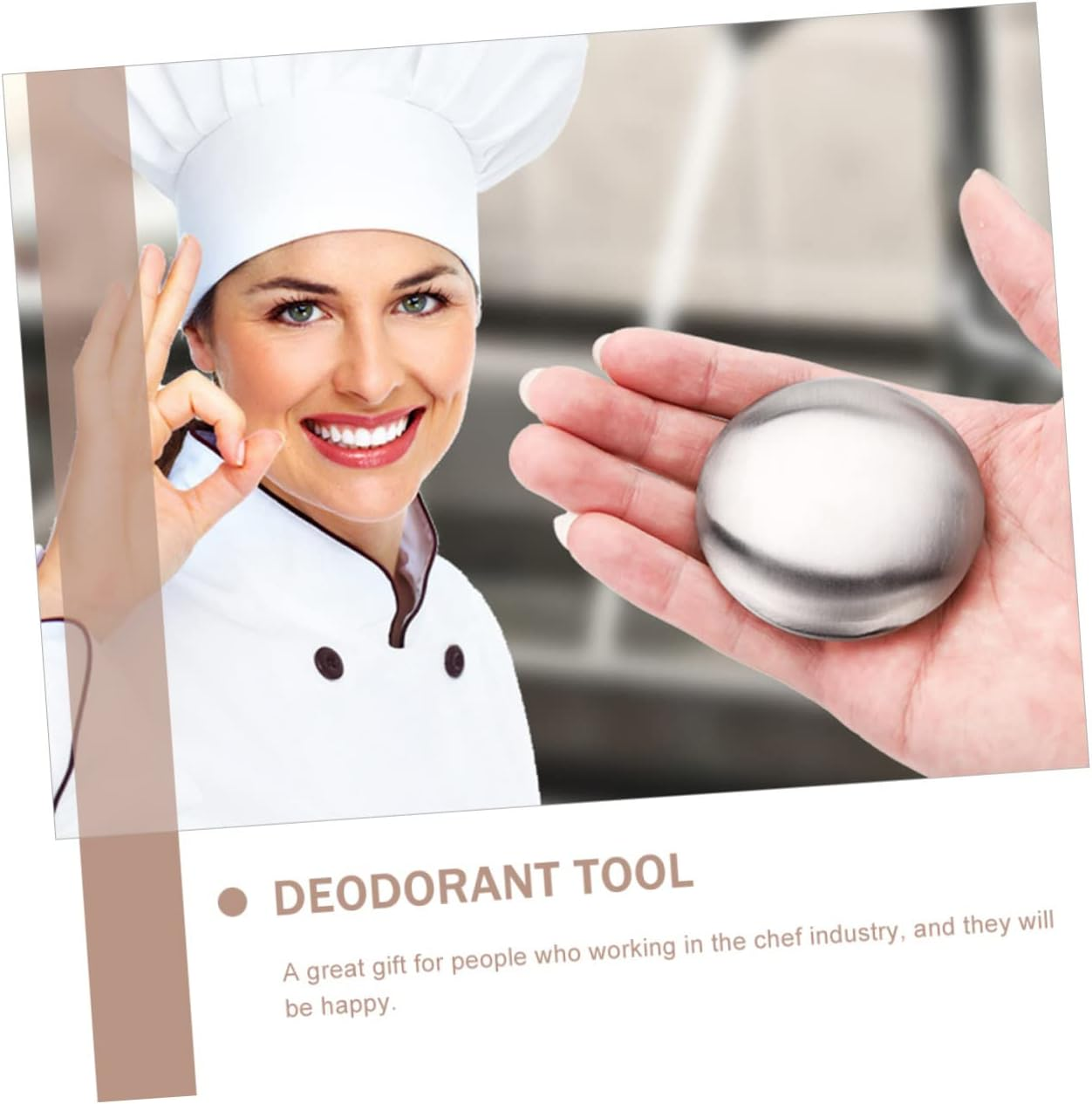 SHOWERORO Deodorizing Soap Stainless Steel Kitchen Soap Odor Absorbing Bar Steel for Home image number 6