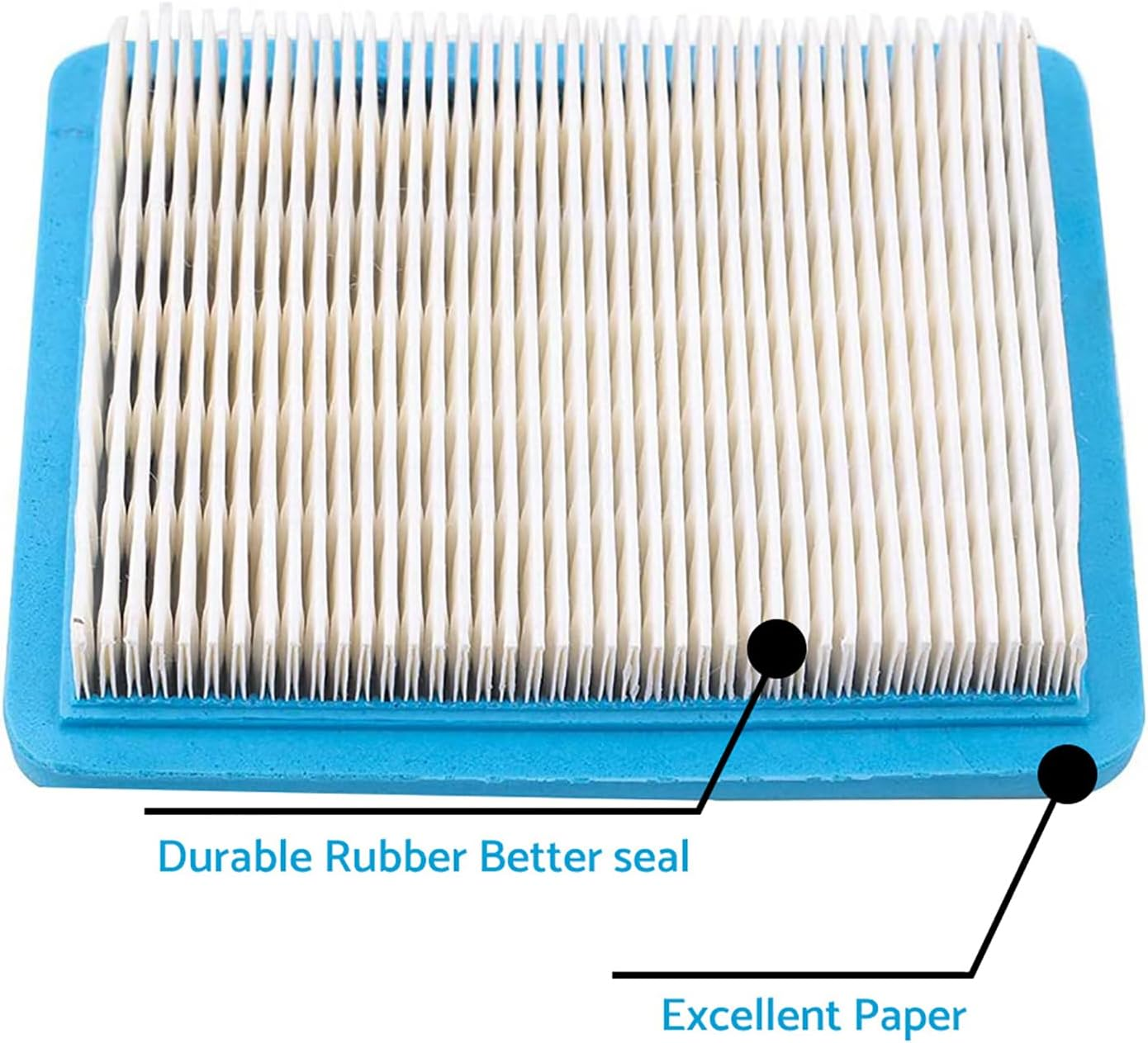 Air Filter with Spark Plug Kit Compatible with Briggs and Stratton Quantum Motors 121700 image number 6