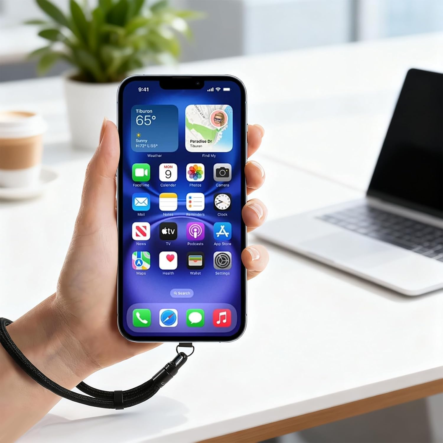 Vymoreon Phone Wrist Strap, Premium Adjustable Universal Multifuctional Mobile Phone Lanyards