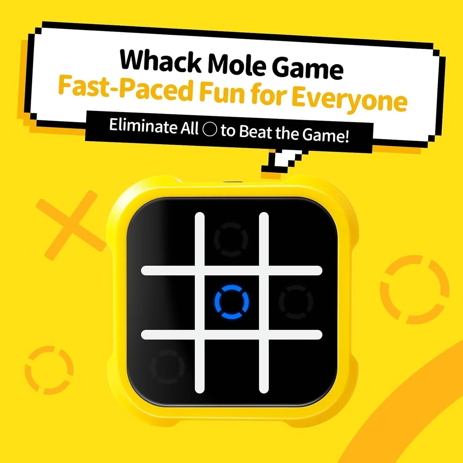 Handheld Electric Puzzle Game Console - Tic Tac Toe Game Educational Road Trip Activities for Kids - Board Games, Juegos Para Ni&ntilde;os - Ideal Birthday for Kids and Adults image number 1