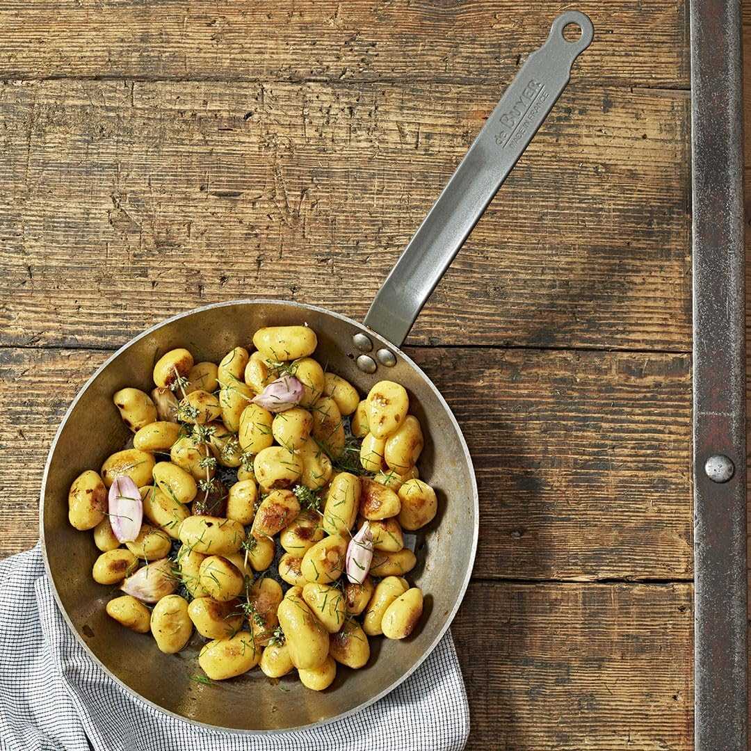 De Buyer Carbone plus round Frypan, 260 X 43 Mm image number 6