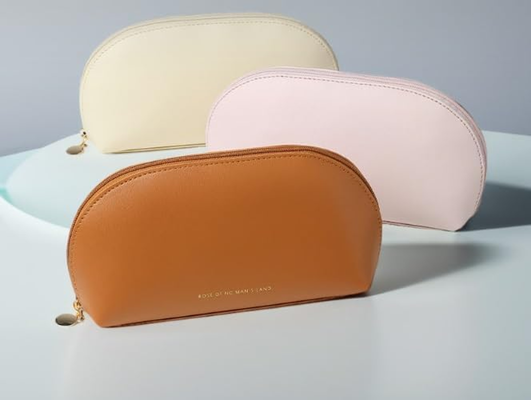 Mini Makeup Bag, Cosmetic Pouch, Adorable Travel Cosmetics Carrier, Charming Make-Up Brush Holder, Sweet Pouch for Toiletries - Ideal for Women image number 3