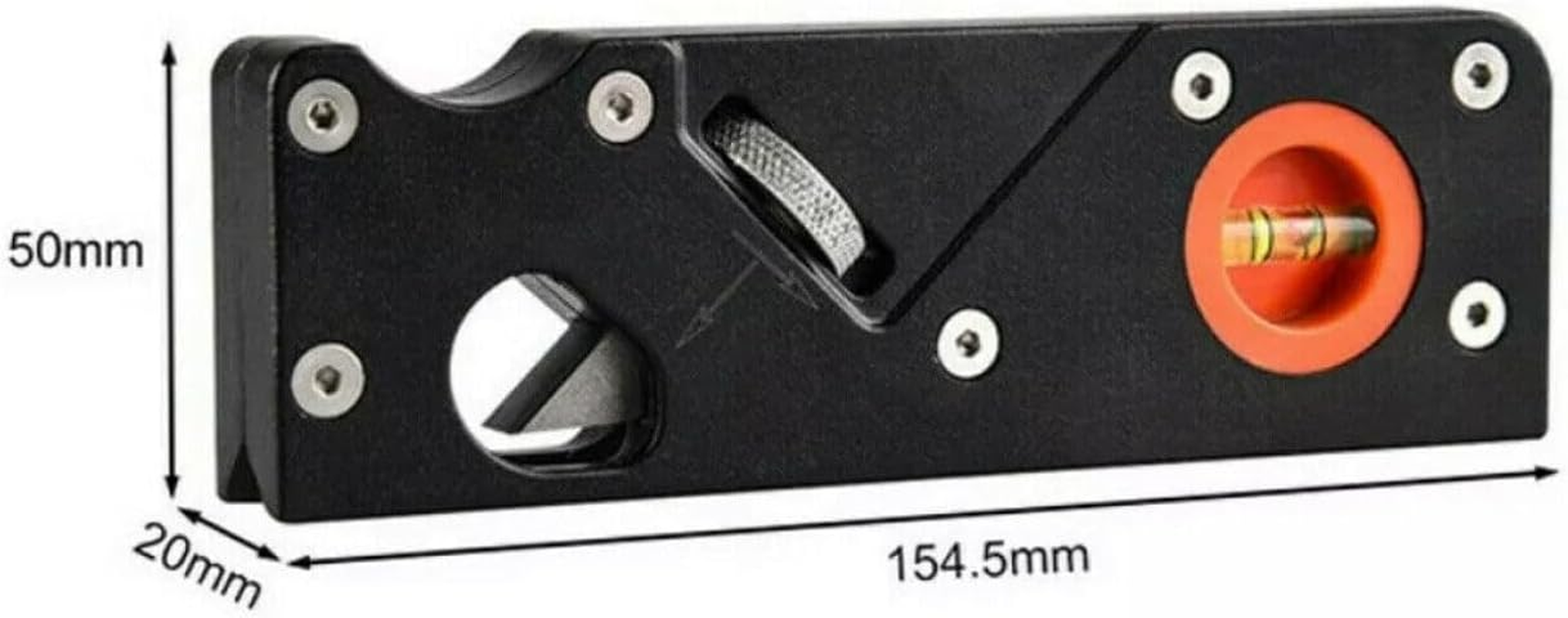 AIMALL 45&deg; Bevel Planer Woodworking Edge Corner Plane Chamfering Trimming Planing Tool - Chamfer & Trim with Ease - Aluminum Alloy & Carbon Steel Design image number 5