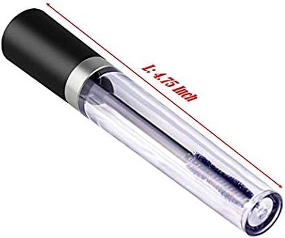 Onwon 4 Pcs 8 Ml Empty Mascara Tubes with Eyelash Wand, Rubber Inserts and Funnels for Castor Oil, Ideal Kit for DIY Cosmetics, Includes 4 Tubes, 4 Rubber Inserts and 4 Funnels image number 1