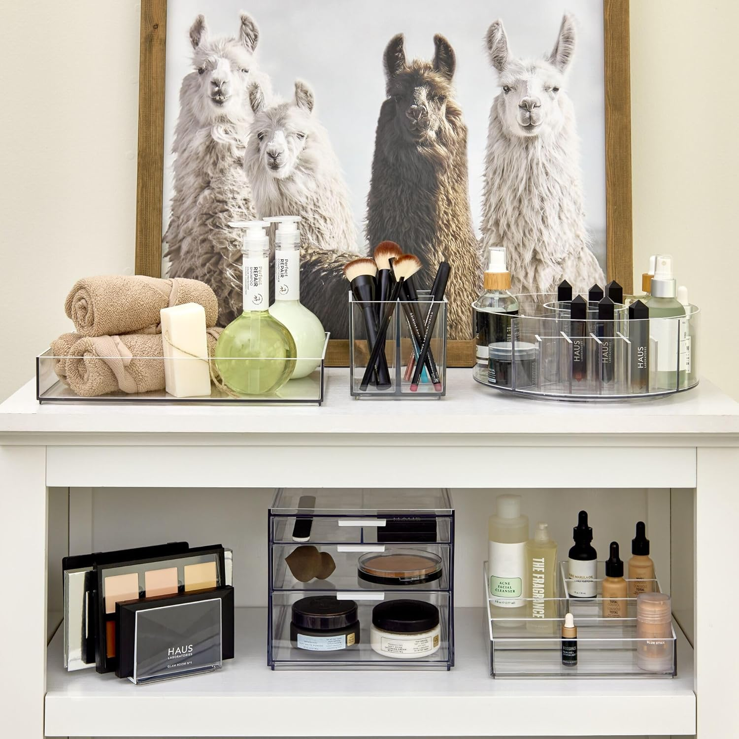 Idesign the Sarah Tanno Collection Cosmetic, Drawer Organizer - Tall image number 1