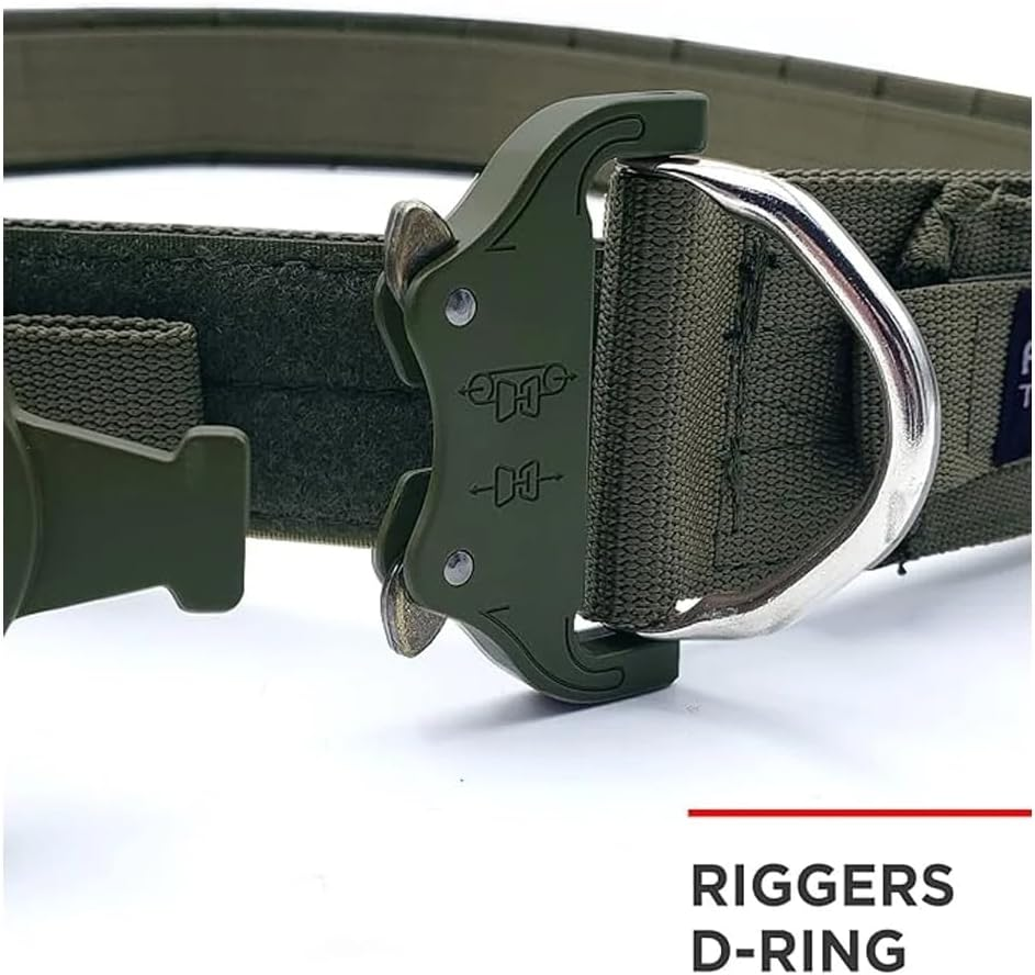 AYIN TACTICAL Belt Quick Release Rigger MOLLE Belt 1.5 Inch Inner & 2 Inch Outer Range Tactical Heavy Duty Belt image number 6