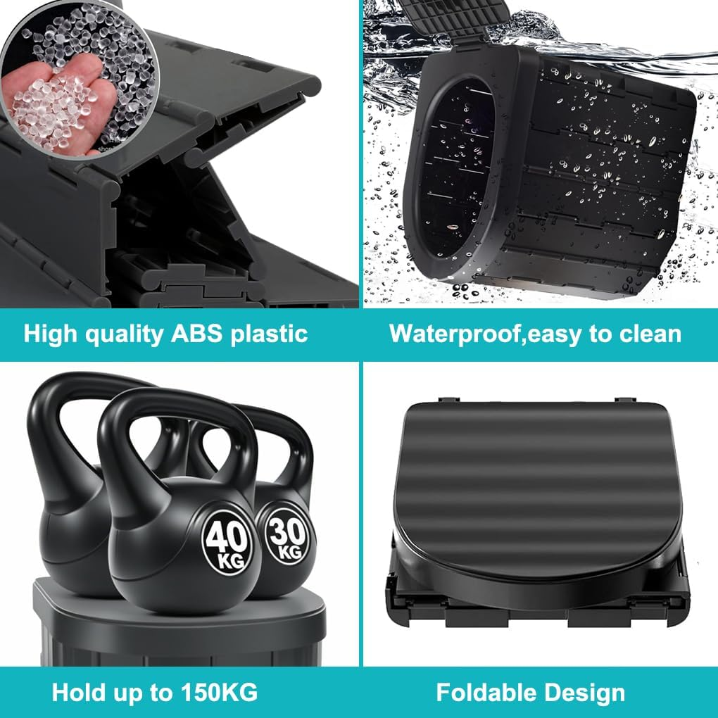 Portable Toilet for Camping,Portable Folding Toilet for Adults,Travel Portable Potty for Camping, Car, Travel, Outdoor, Hiking,12 Toilet Bags image number 6