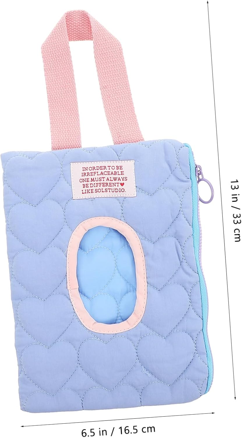 UPKOCH Wet Tissue Box Refillable Wipes Dispenser Hand Wipes Holder Travel Stroller Organizer Soft Tear-Resistant Material image number 1