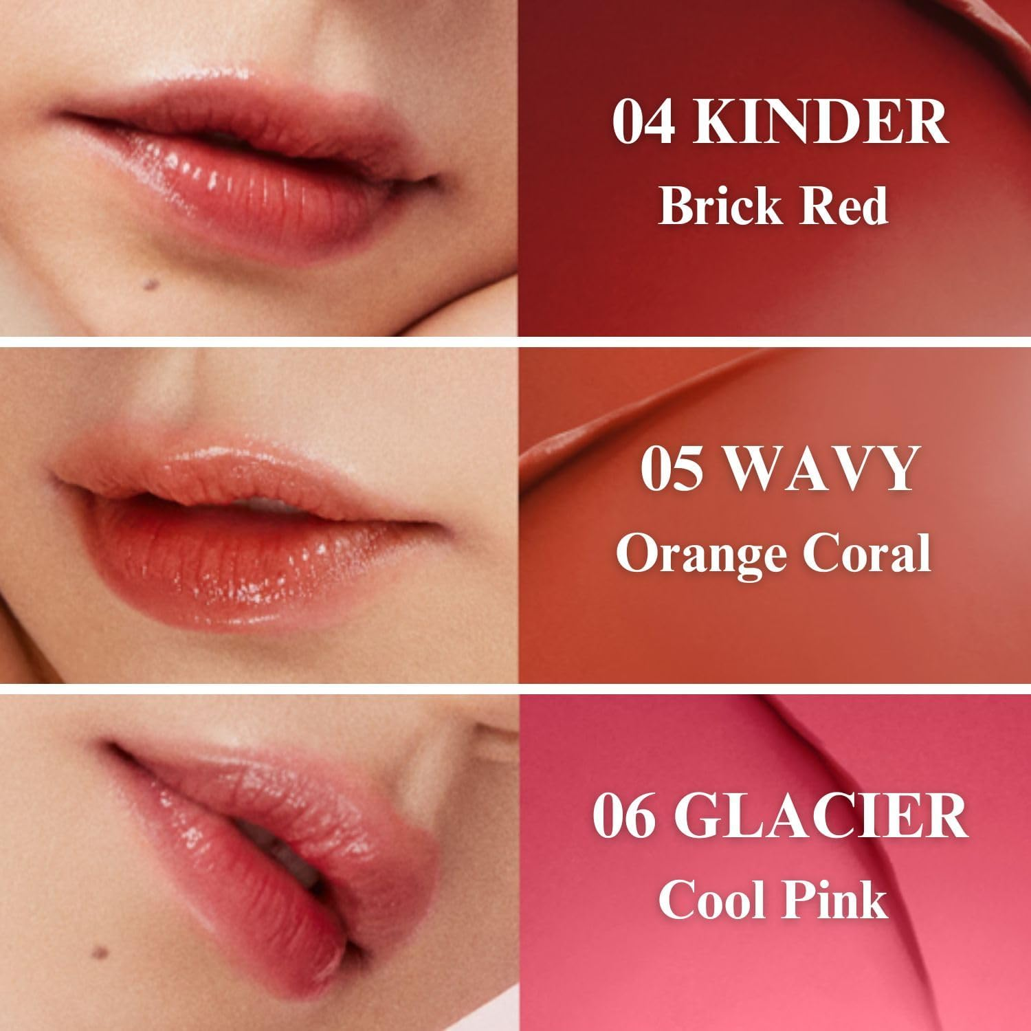 EGLIPS Lip & Cheek Glow Balm - Multi-Use Tinted Melting Balm Blush for Lips & Cheeks Buildable and Blendable Texture Strong Adhesive Lightweight Long-Lasting Korean Makeup (03 BREEZE, 5 Gram)