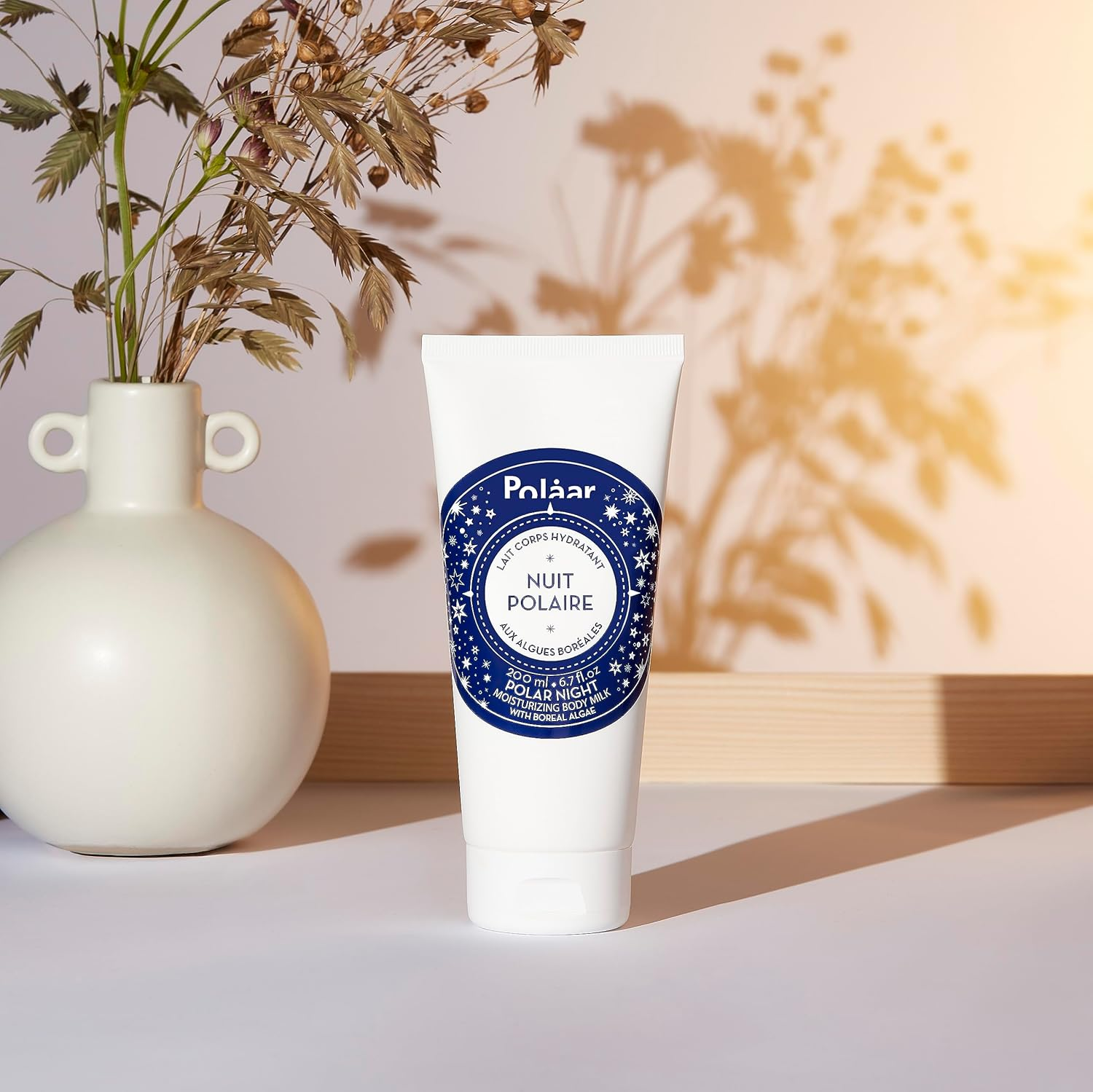 Polaar - Moisturizing Body Milk Polar Night with Boreal Algae - 200 Ml - Nourishing and Protective Care for Dry, Damaged Skin - for All Skin Types, Even Sensitive - Natural Active - Woman Beauty