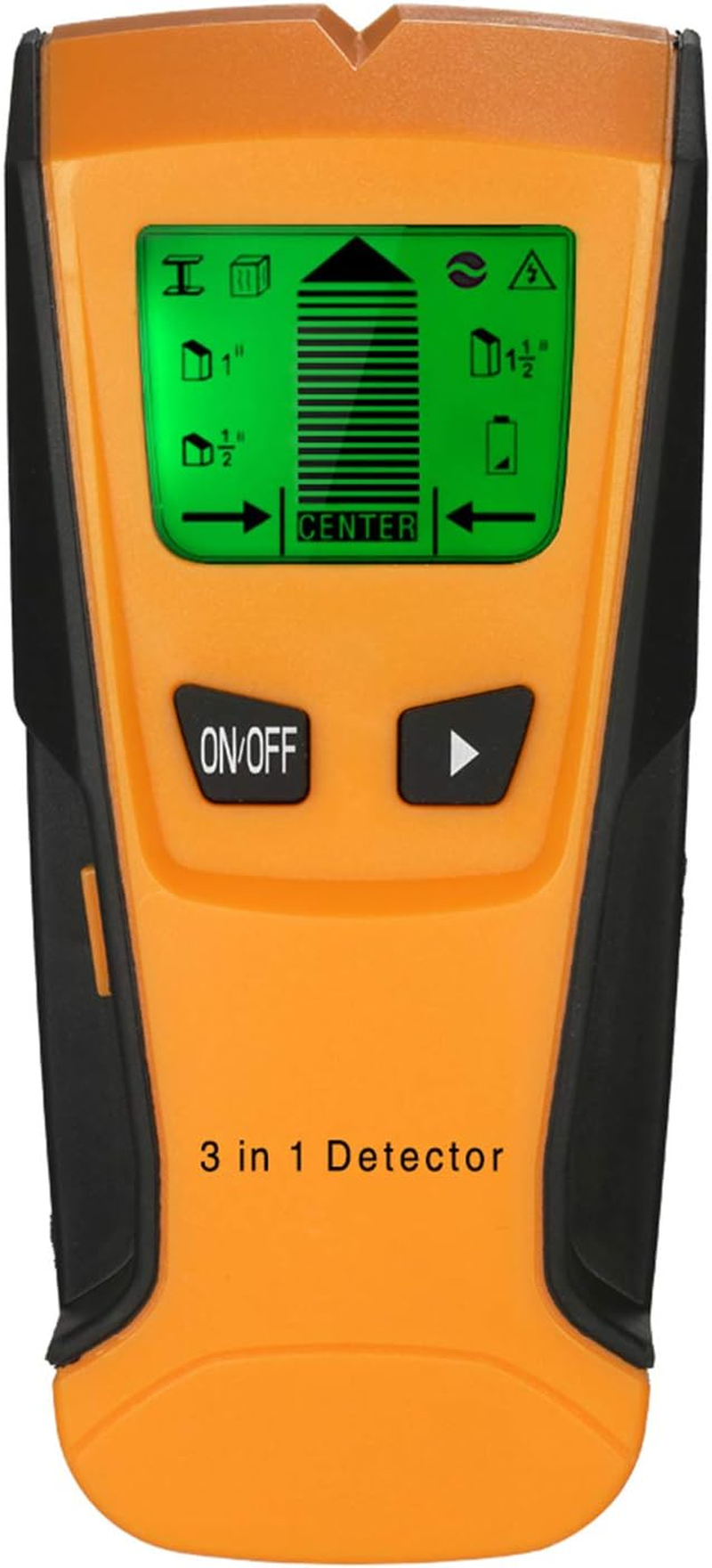 Wall Tester, Stud Finder 3 in 1 Multi-Functional LCD Digital Wall Detector, Metal Wood AC Cable Live Wire Scanner image number 3