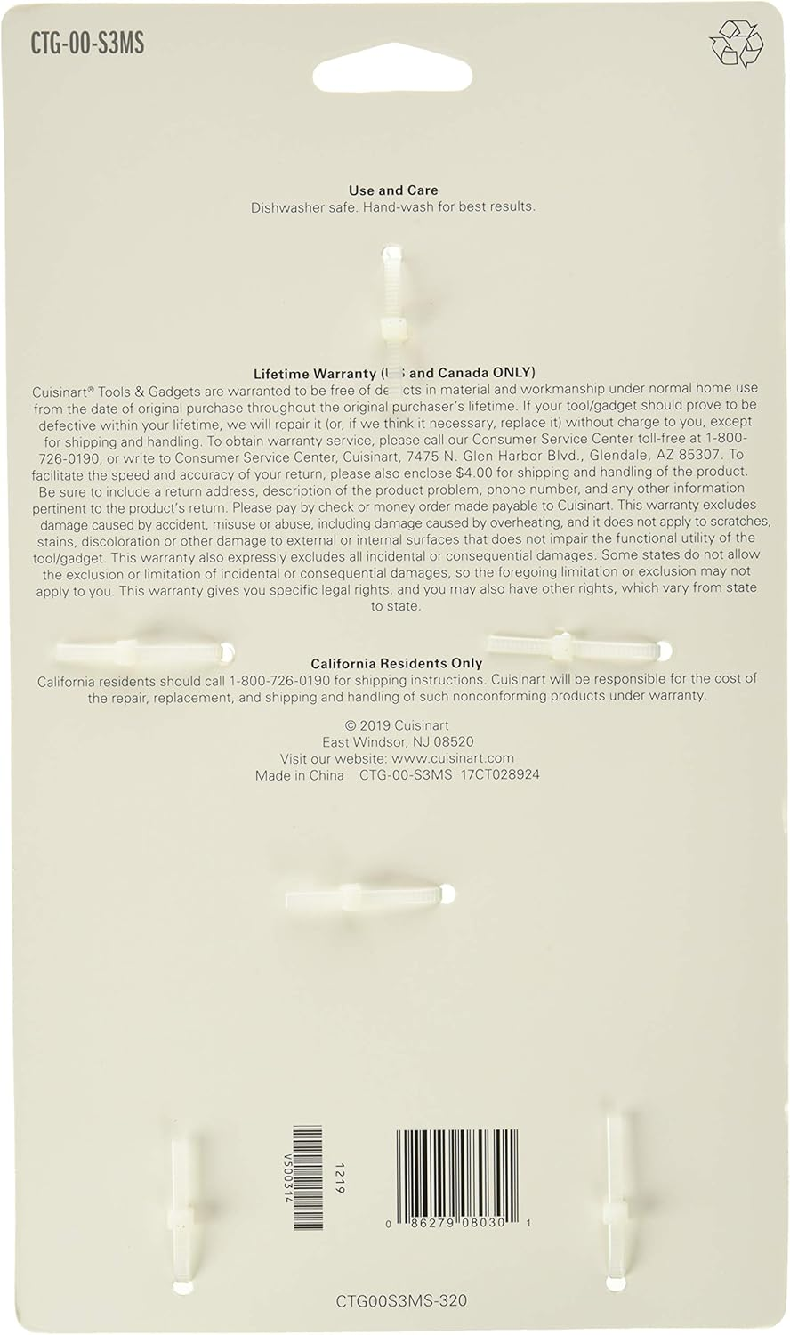 Cuisinart Mini Spatulas (Set of 3), Multicolor image number 2