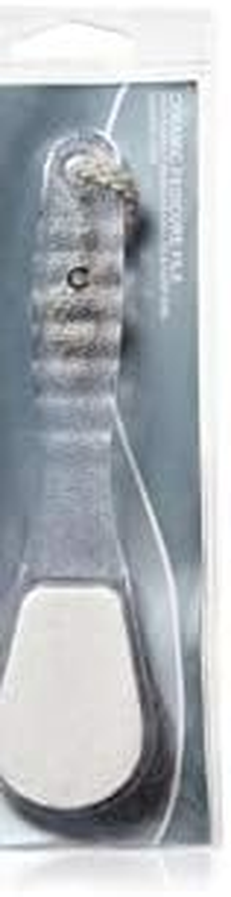 Basicare Ceramic Pedicure File Double Sided Coarse and Fine Foot Care Tool