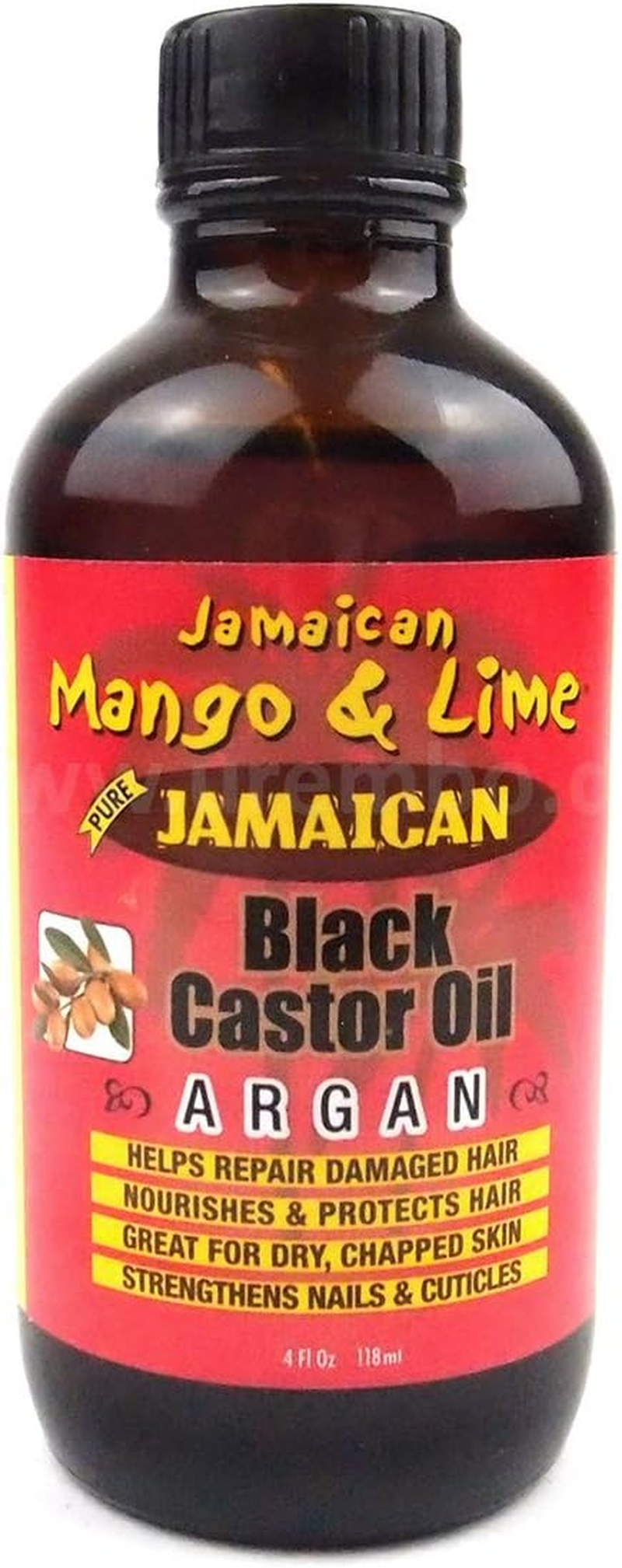 Jam. Mango & Lime Black Castor Oil Argan 120Ml image number 2