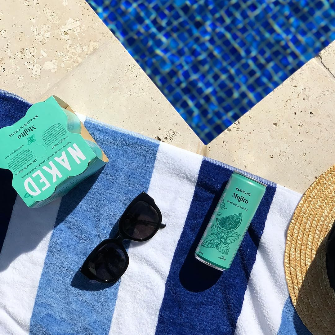 Naked Life Mojito Spritz Non Alcoholic Cocktail 250 Ml (Pack of 4) image number 6