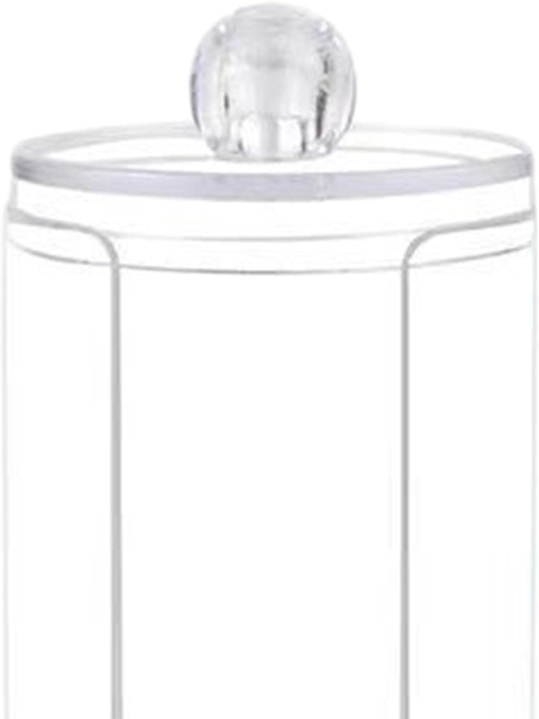 Colaxi Acrylic Scrunchie Holder Stand Organizer with Lid Women Girl Accessories, 2 Packs image number 5