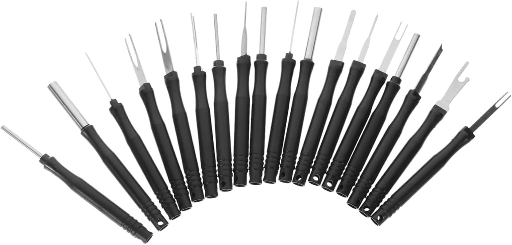 BELLIFFY 18Pcs Car Terminal Pin Removal Tool Electrical Connector Ejector Kit Wiring Terminal Extractor Set for Automotive Electrical System Repair image number 6