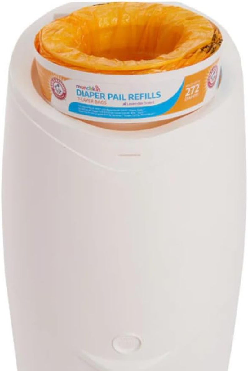 3 Munchkin A&H Diaper Pail Refill Rings, Each Holds up to 272 Newborn Diapers, 3 Pack image number 3