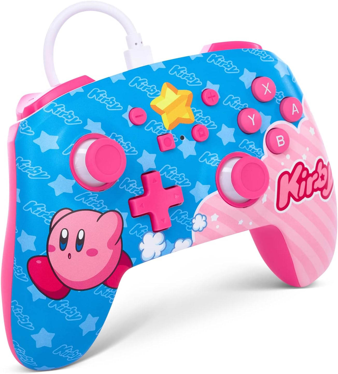 Powera Enhanced Wired Controller for Nintendo Switch - Kirby image number 6
