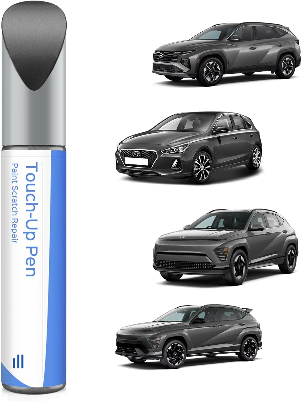 SAW Atlas White/Lunar White Touch up Paint for Hyundai Exact Match - Touch up Scratches and Chips