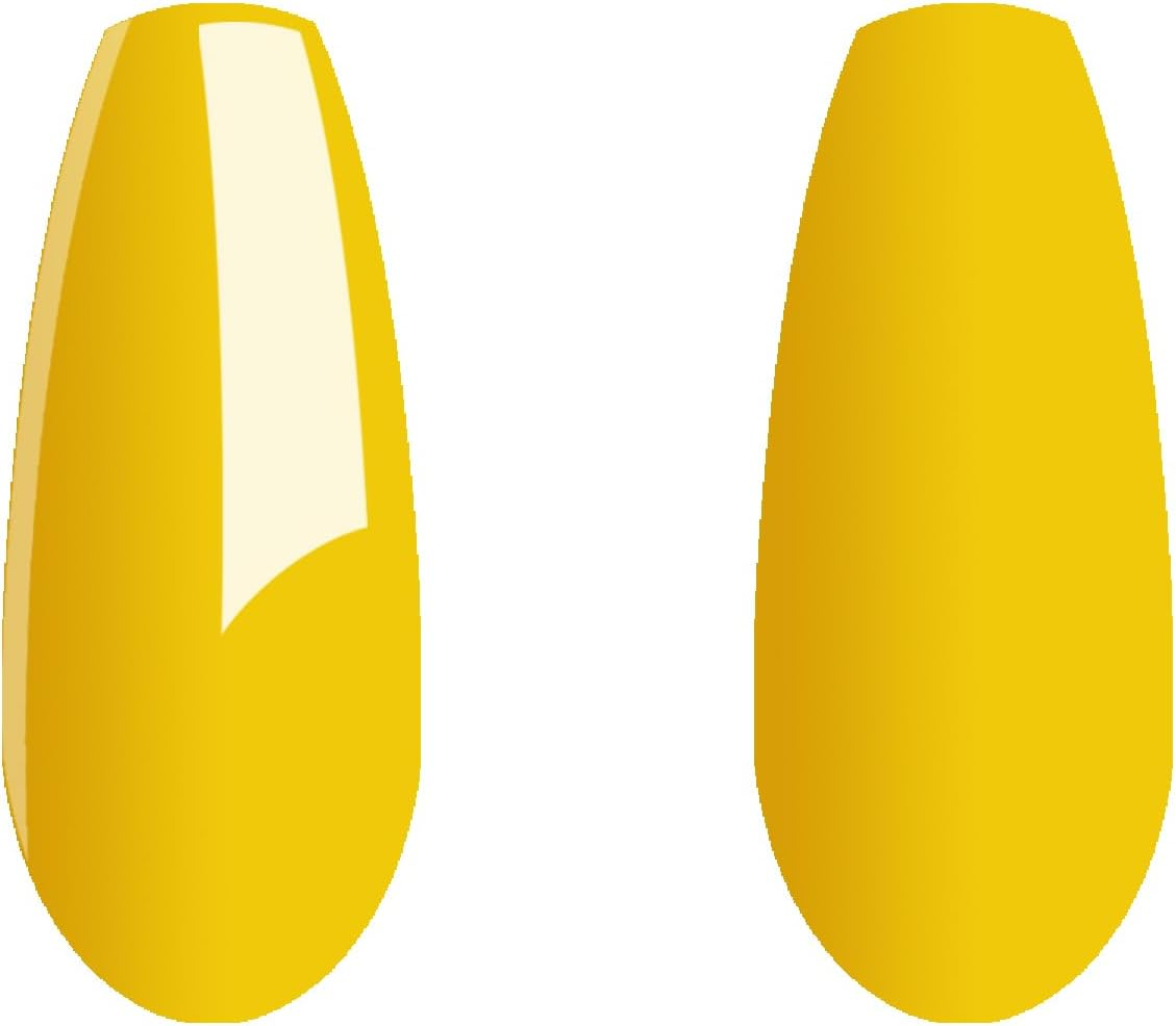 Vishine 16ML Gel Nail Polish 1Pcs Canary Yellow Color Gel Polish Long-Lasting Nails Gel Soak off Fall Gel Nail Polish Nail Art Manicure Salon at Home, 0.54OZ L003 image number 2