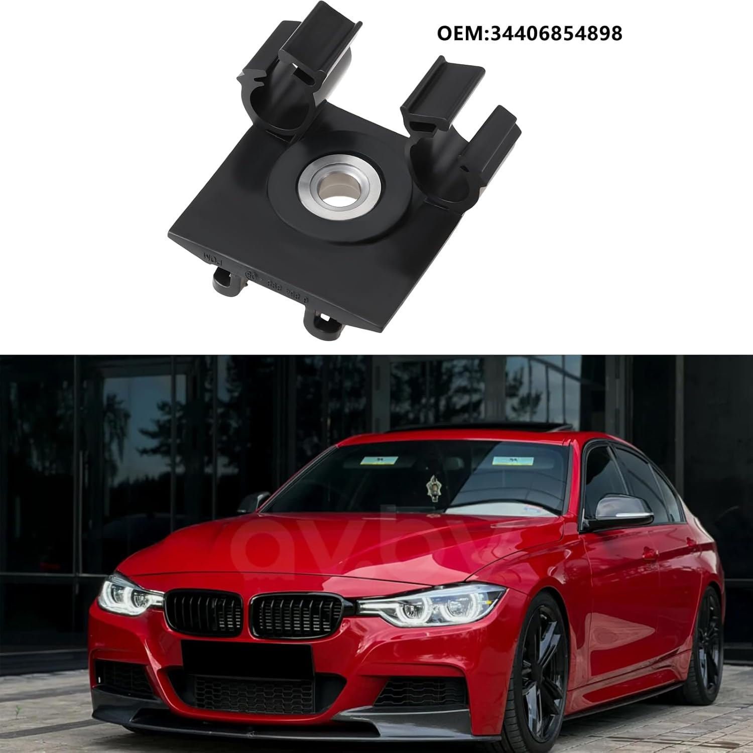 AS Axis Spindleon Parking Brake Cable Clip Retainer 34406854898 Compatible with BMW 1 3 4 F30 Series image number 1