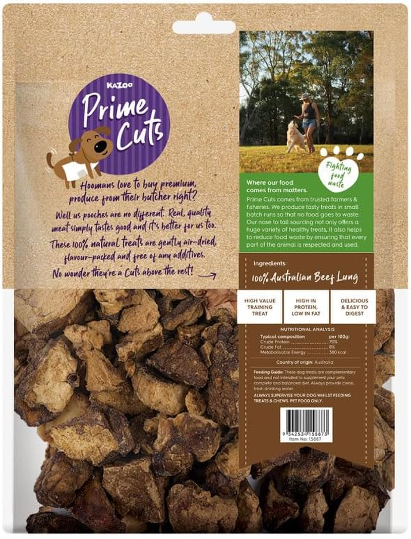 Kazoo Prime Cuts Beef Lung Cubes - 500Gm image number 1