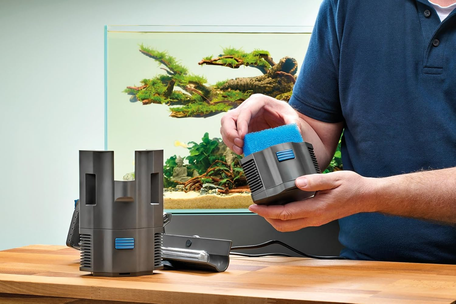 OASE Indoor Aquatics Filter Foam for Bioplus 20 Ppi Blue