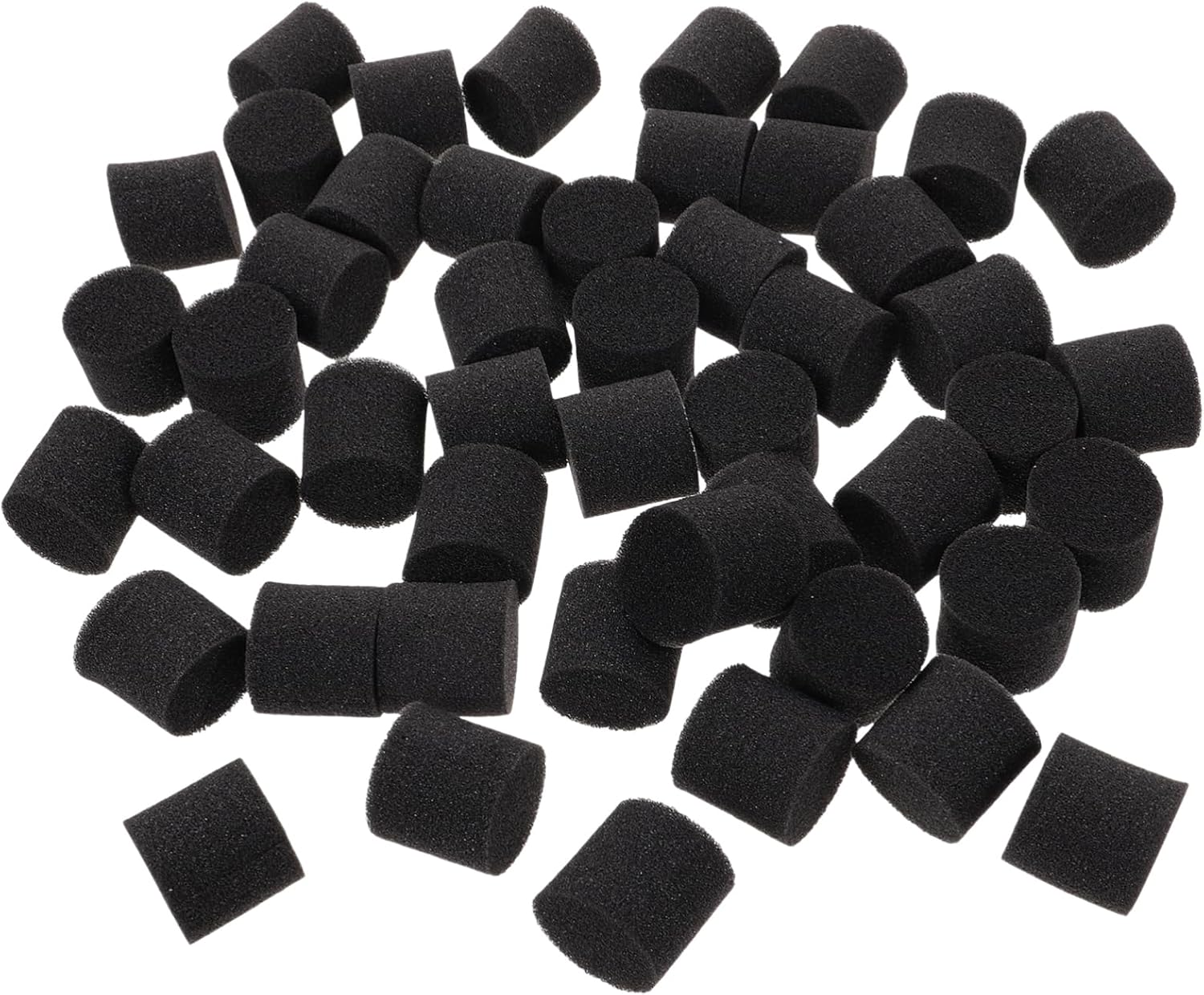 100Pcs Hydroponic Vegetable Planting Sponges for Soilless Cultivation Black Seedling Blocks for Indoor Gardening and Balcony Use image number 6