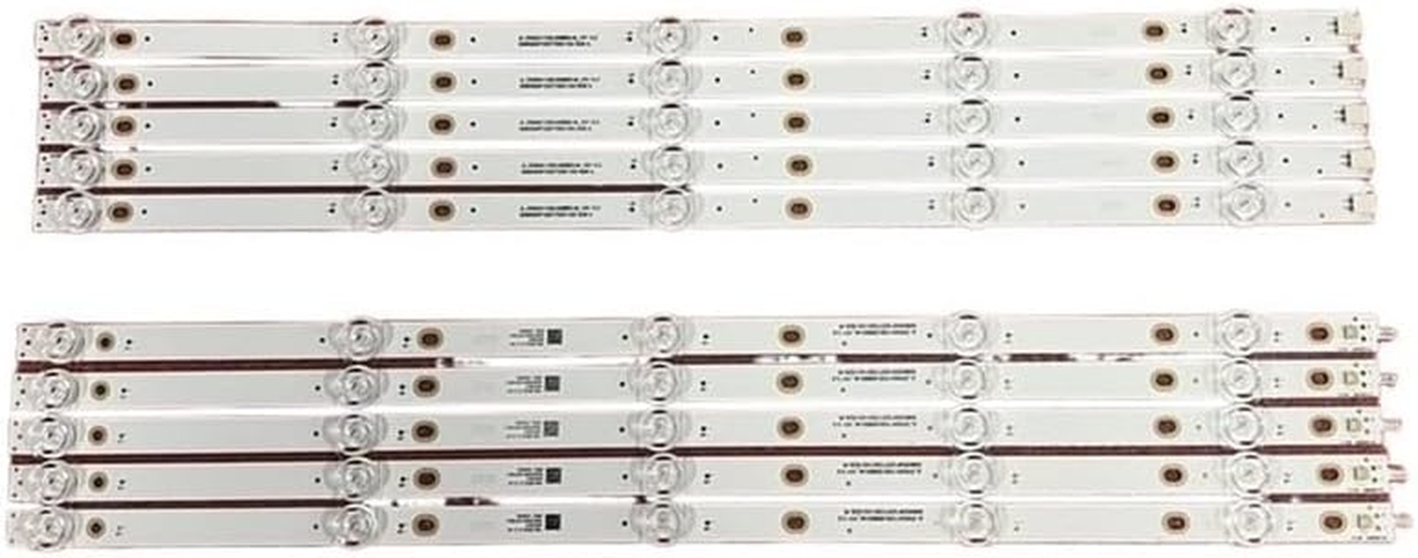 LED Backlight Strip 10LED Fit for DEXP U55E7000E DM-LED55UQ32 55DM7700 CX550DLEDM JL.D550A1330-006BS-M 3080555F30DTZ001 image number 1