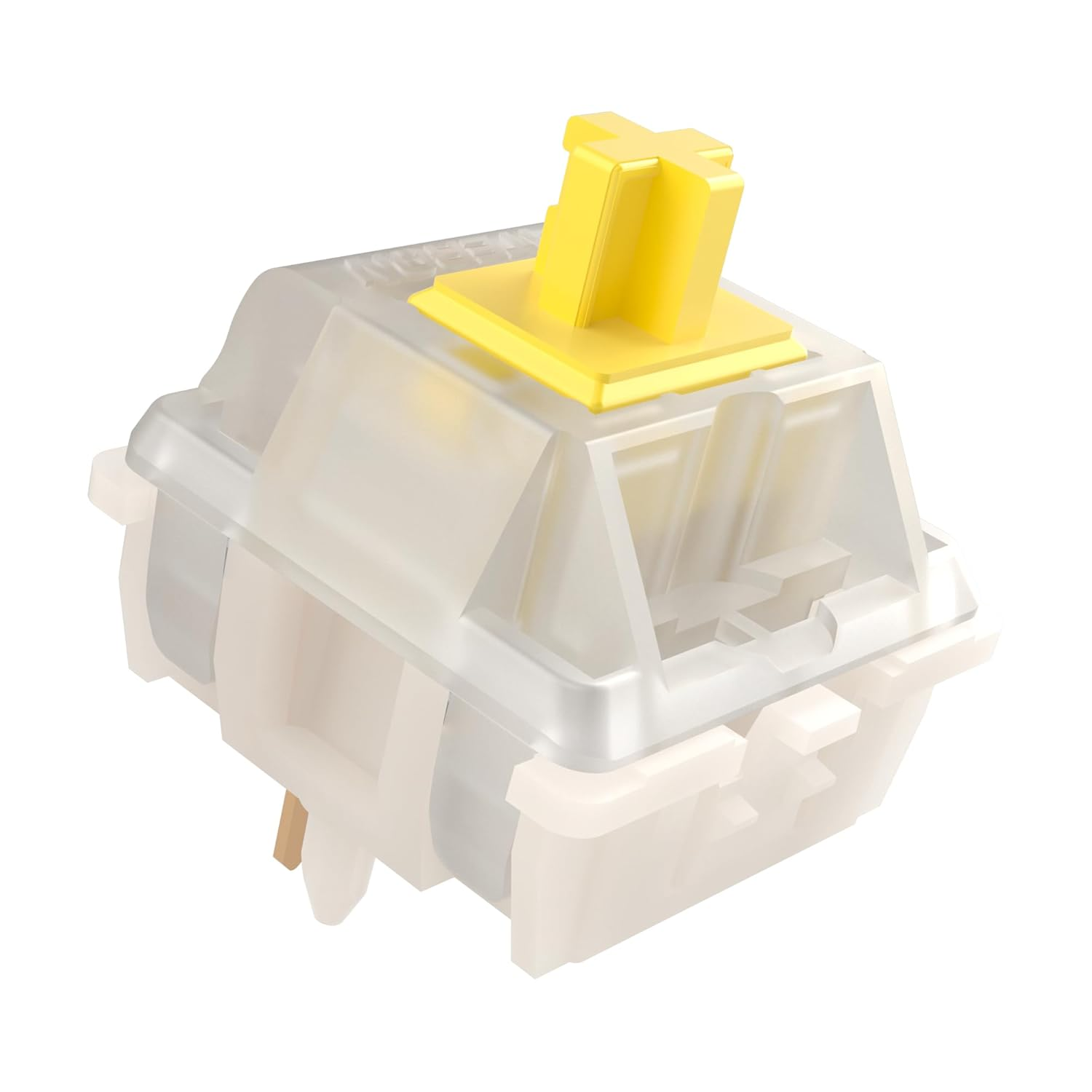 Gateron Mint Switches for Gaming Mechanical Keyboard,5 Pin 55Gf Dual-Stage Spring Pre-Lubed Linear Switches for Gaming and Office(Plugin,45Pcs)