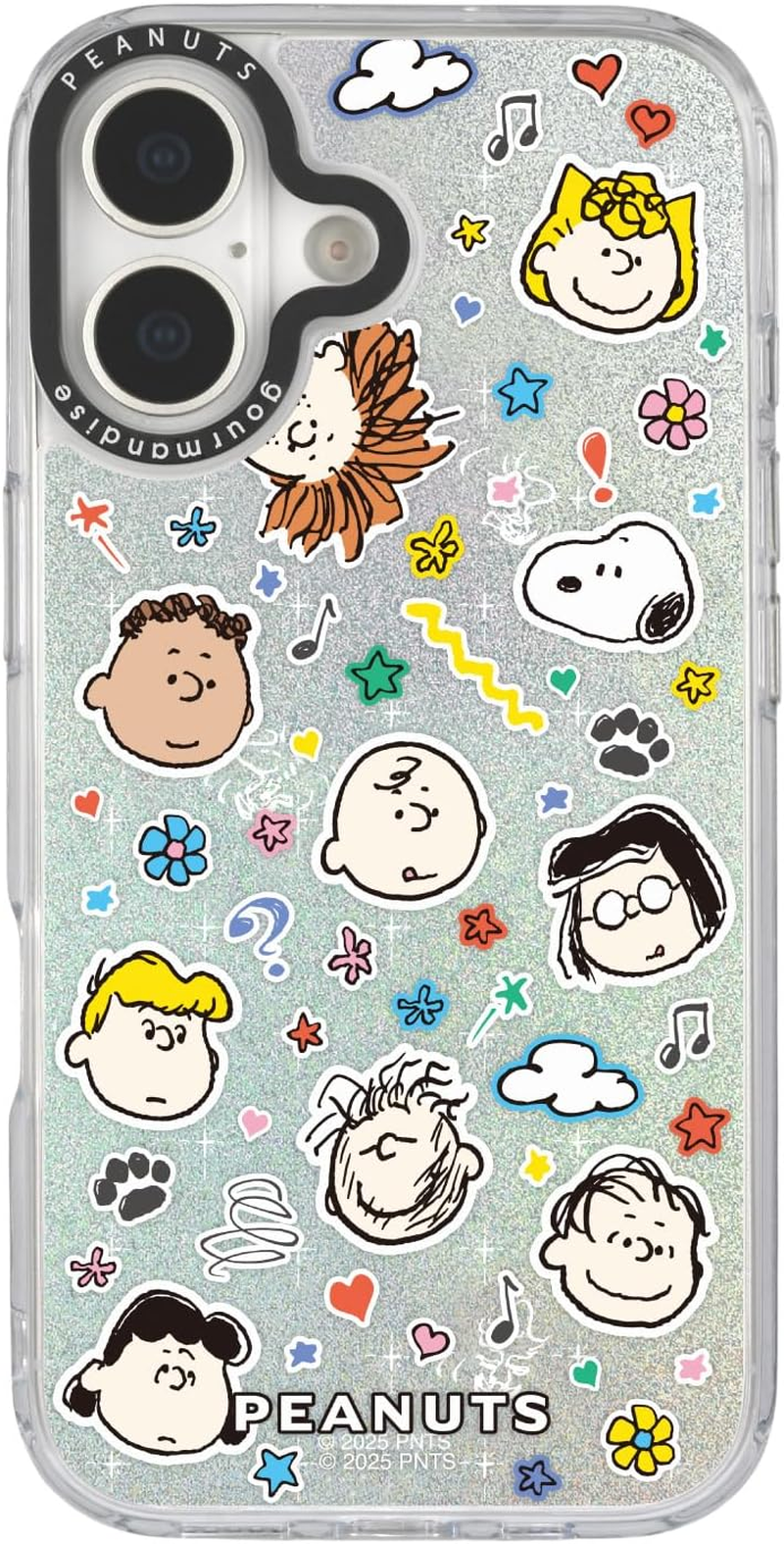 Gourmandies Peanuts Snoopy Camera Frame Iphone 17 Compatible Case Snoopy SNGG-178A