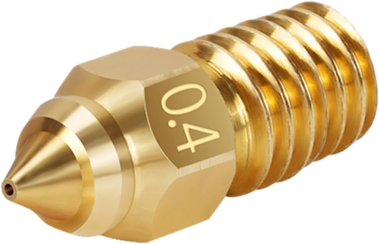 LEOWAY Ender 3 V3 SE Extruder Nozzles High Speed Brass Nozzle 3D Printer Accessories Extruder Nozzle for Ender-7/Ender-5 S1/Ender-3 V3 Se(8X0.4Mm+2X0.6Mm) image number 1