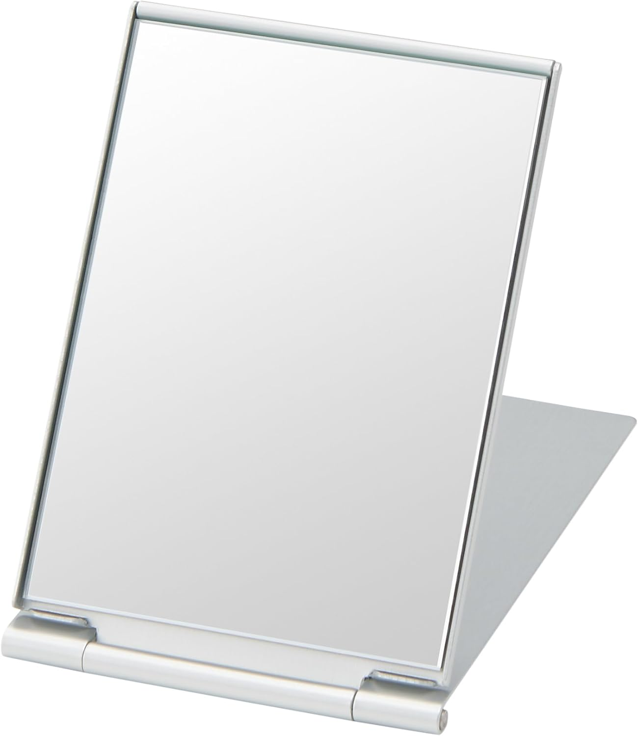 MUJI OHG63A3A Aluminum Folding Mirror, S 3.7 X 2.5 X 0.17 Inches (93 X 63 X 4.4 Mm) image number 1