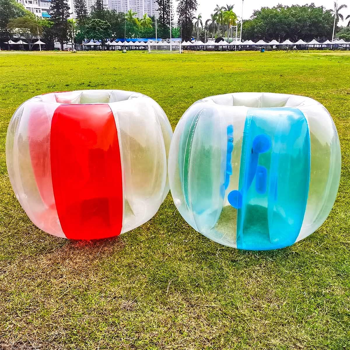 Pack of 2 Lawn Bumper Balls, Children'S Backyard Games, Adult Patio Balls, Playground Balls, Lawn Balloons, Large Inflatable Summer Outdoor Toy image number 1