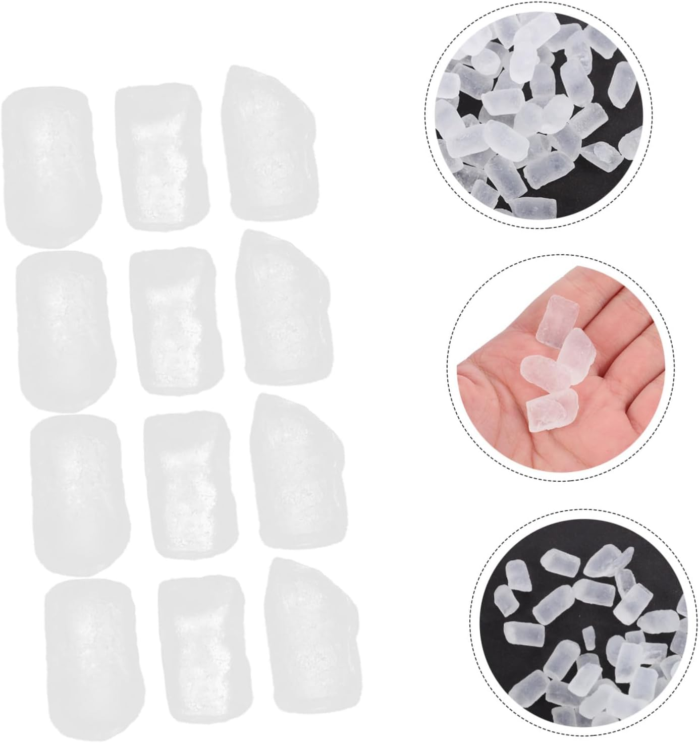 Sewroro 1Bag Craft Soap Base Handmade Soap Material Making Supplies for Shower Bath Exfoliating image number 1