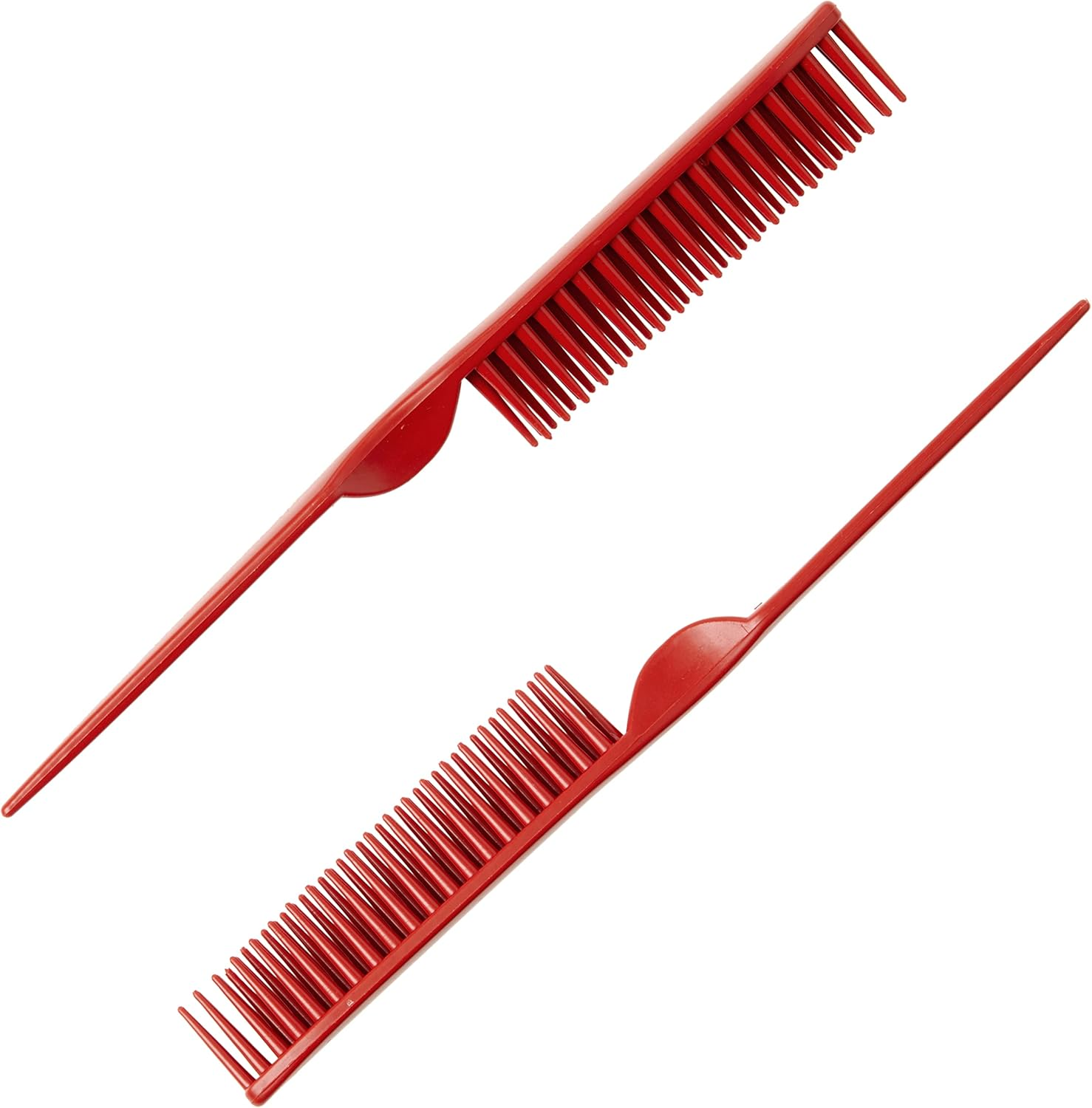 Cocoblack Naturals 3 Row Styling Comb for Detangling, Defining and Separating Curls (Red) image number 6