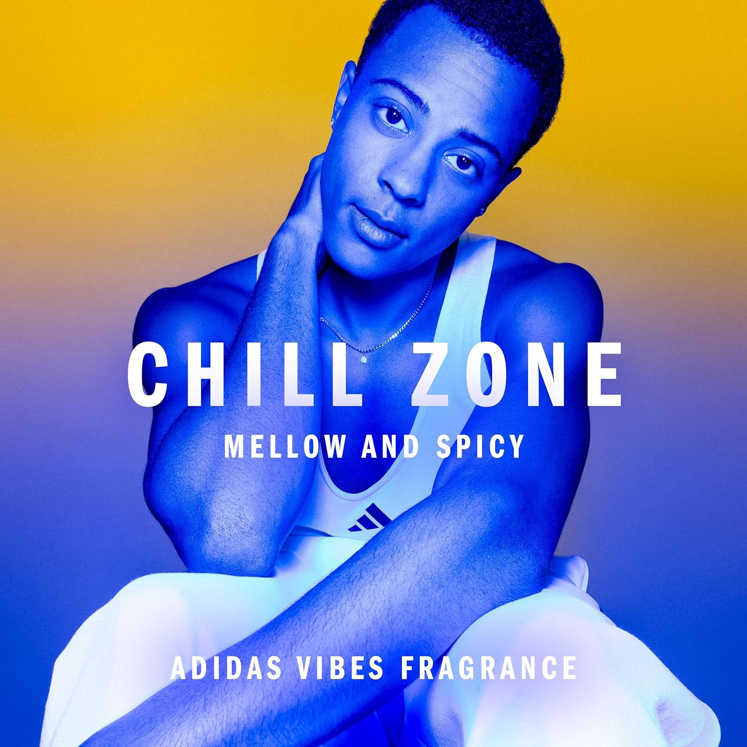 Adidas Vibes Chill Zone Eau De Parfum for All, Relaxing and Comforting, Long Lasting Fragrance, Lavender and Vanilla 100Ml image number 1