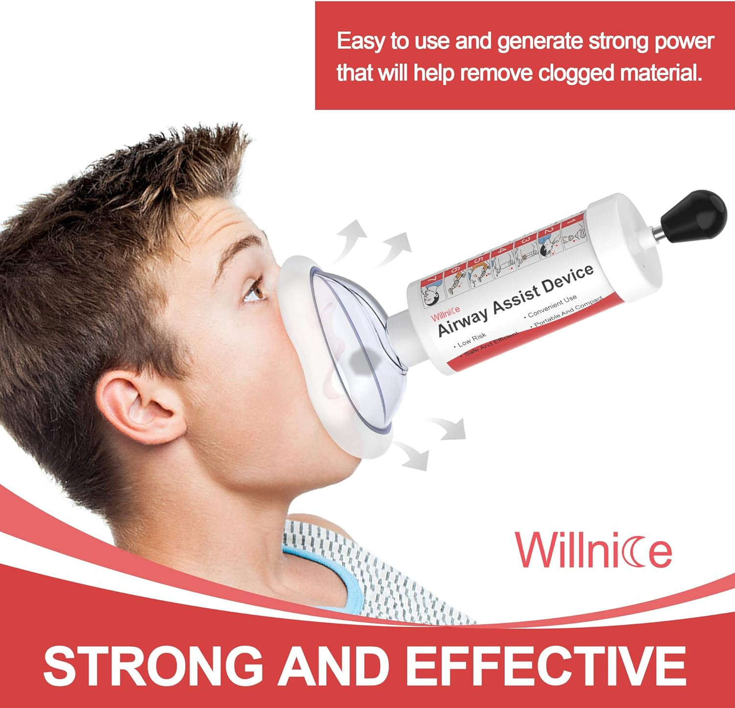 Effective Assist Device Works for Removing Foreign Material, Portable Manual Kit- GY Provided Home & Travel Kit image number 3