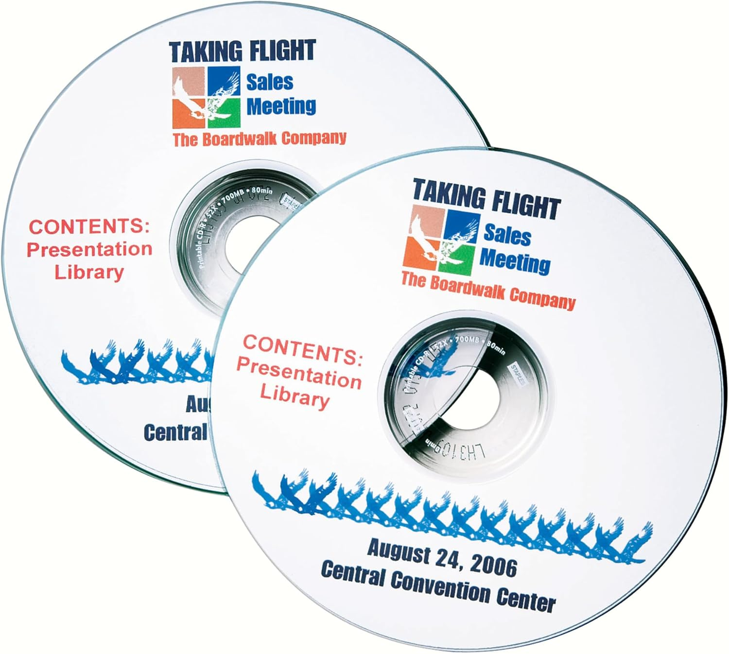 Avery&reg; CD/DVD Labels, Permanent, 8692, Matte White, Pack of 40