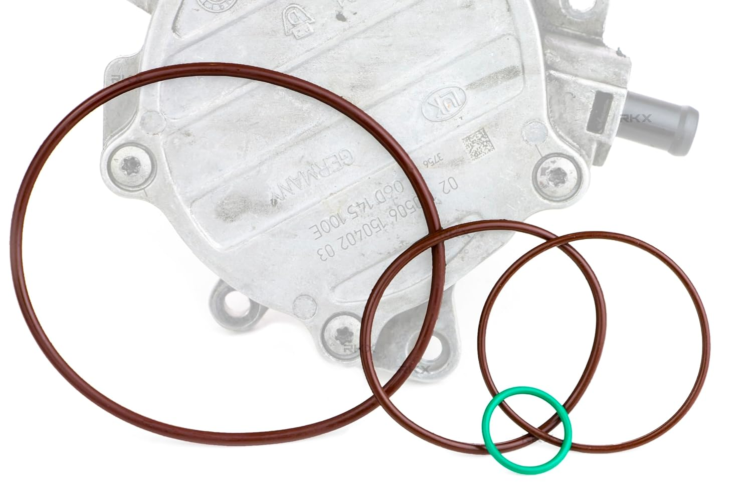 RKX 2.0T Vacuum Pump Reseal/Rebuild Kit Compatible with VW & Audi 2.0 T Mkv, B6, 8P, B7 Gasket